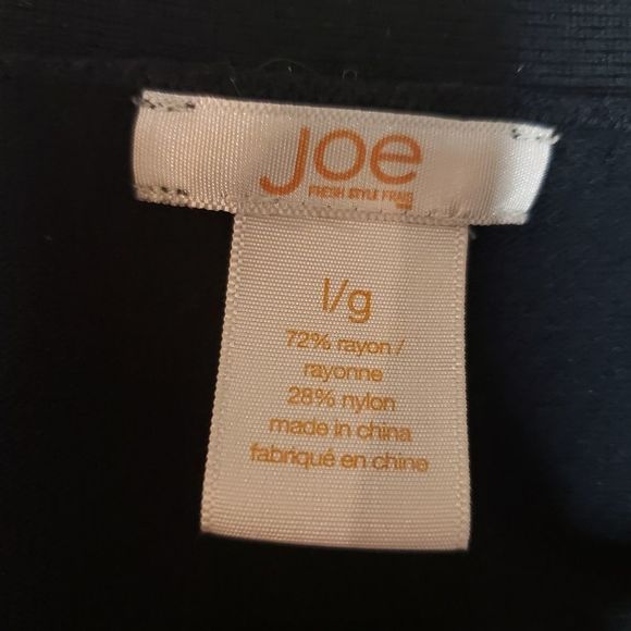 3 for $25 Joe Fresh Black Ladies Cardigan Large Medium - Picture 3 of 4